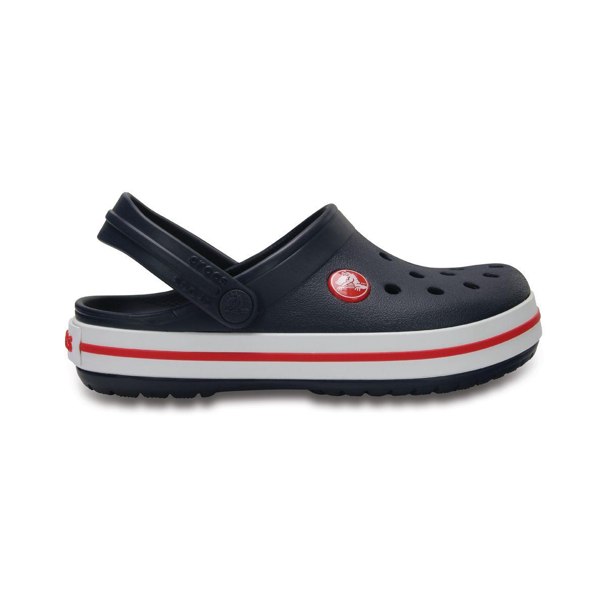 Zueco Crocs Crocband Niños Navy/Red-1