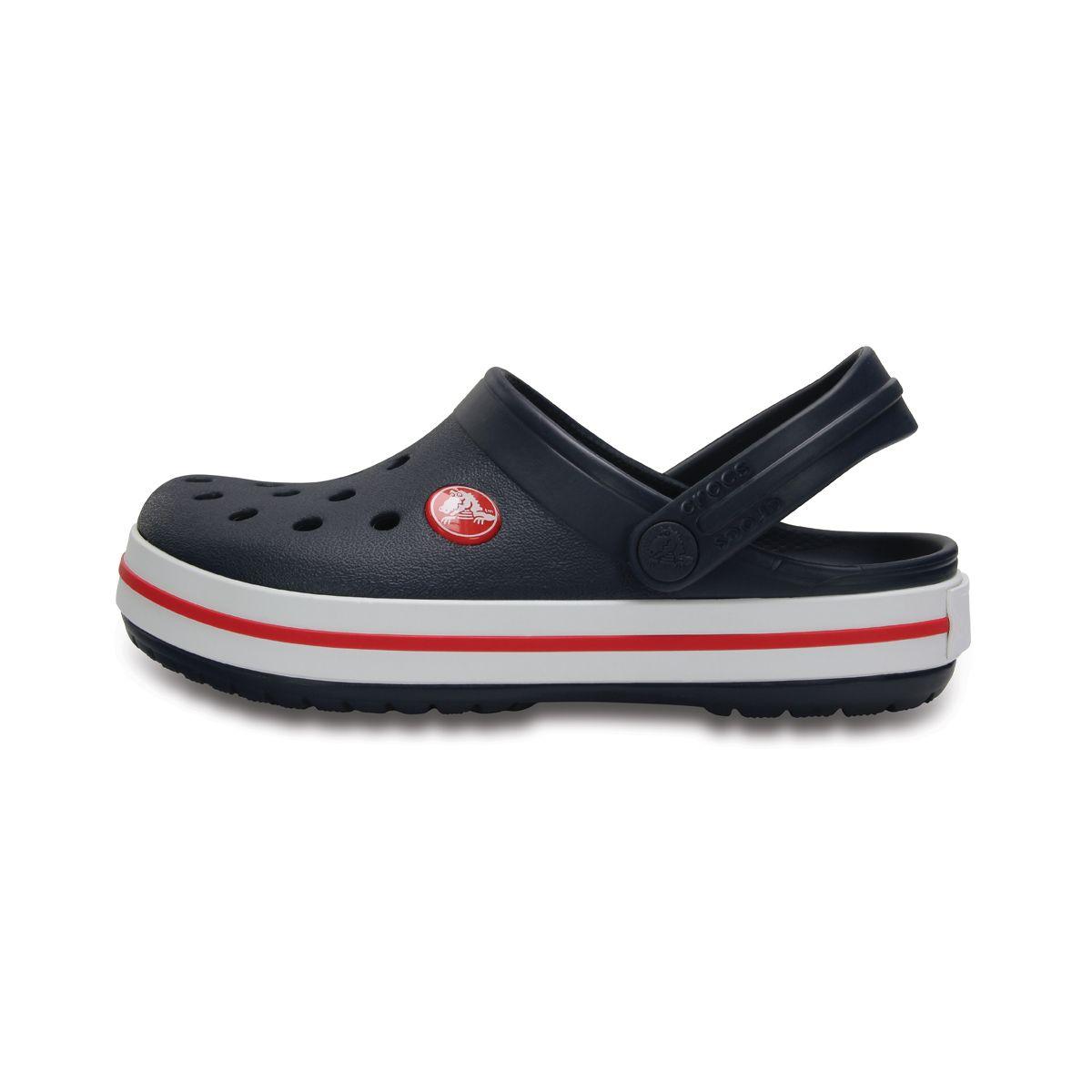 Zueco Crocs Crocband Niños Navy/Red-2
