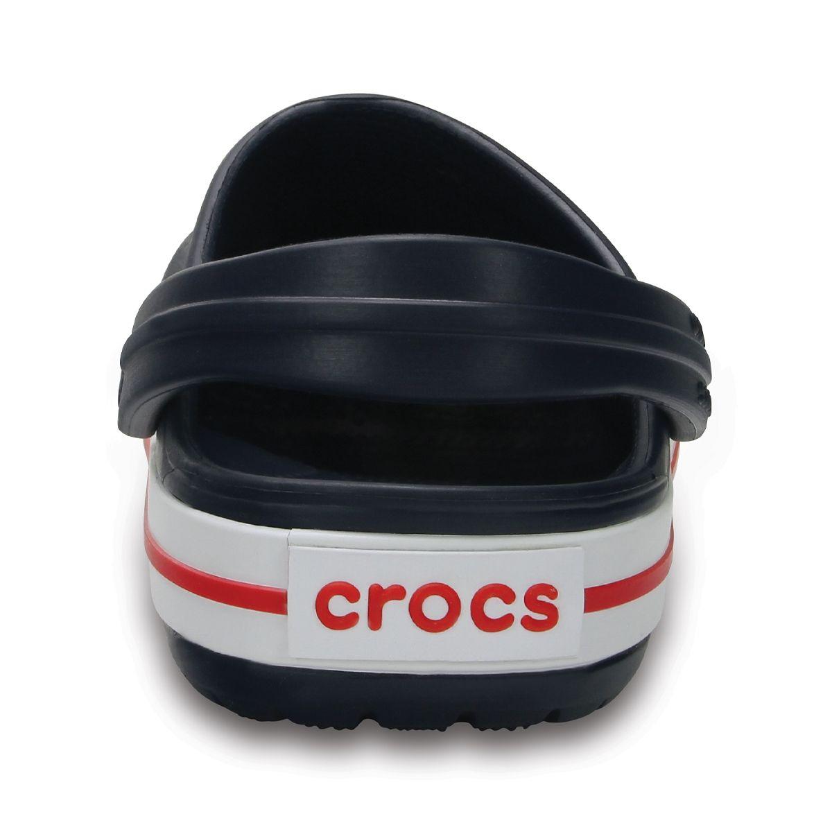 Zueco Crocs Crocband Niños Navy/Red-4