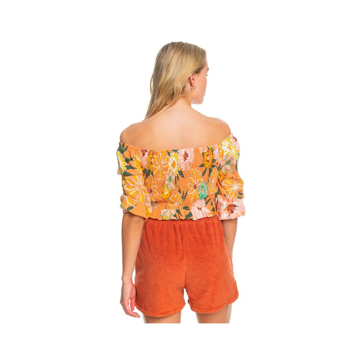 Blusa Roxy Like The Sun Again Mujer Toasted-2