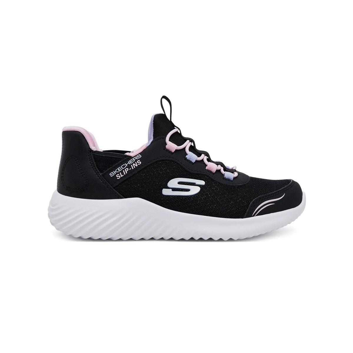 Zapatillas Joven Bounder Simple Cute Skechers Negro-1
