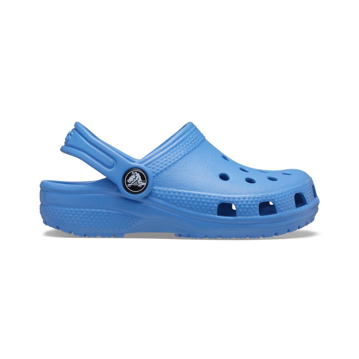 Zueco Crocs Classic Niño Powder Blue-1