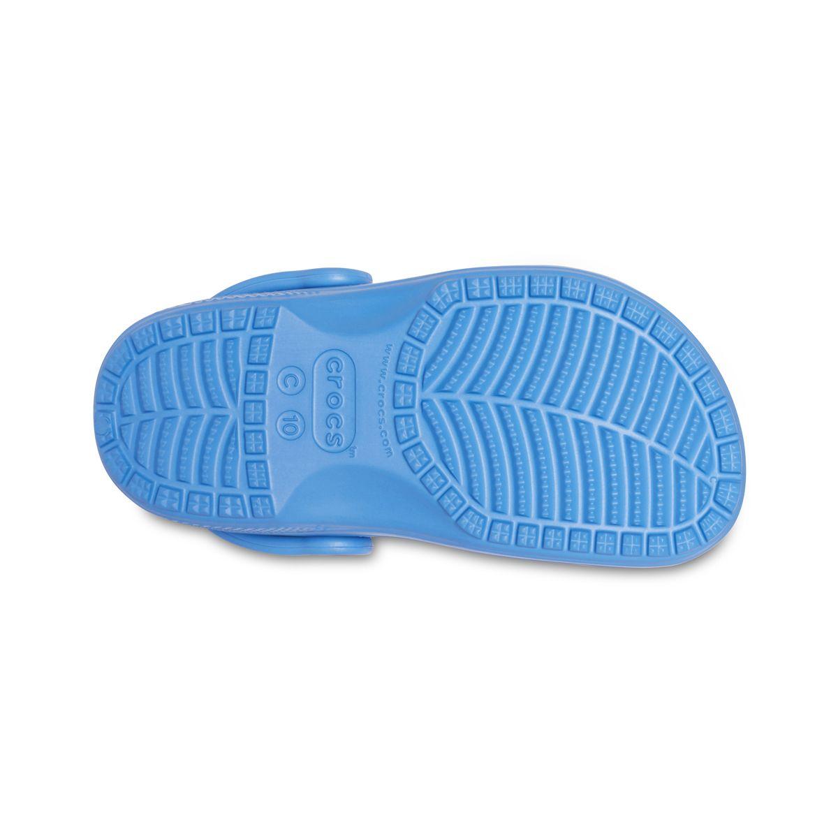Zueco Crocs Classic Niño Powder Blue-3
