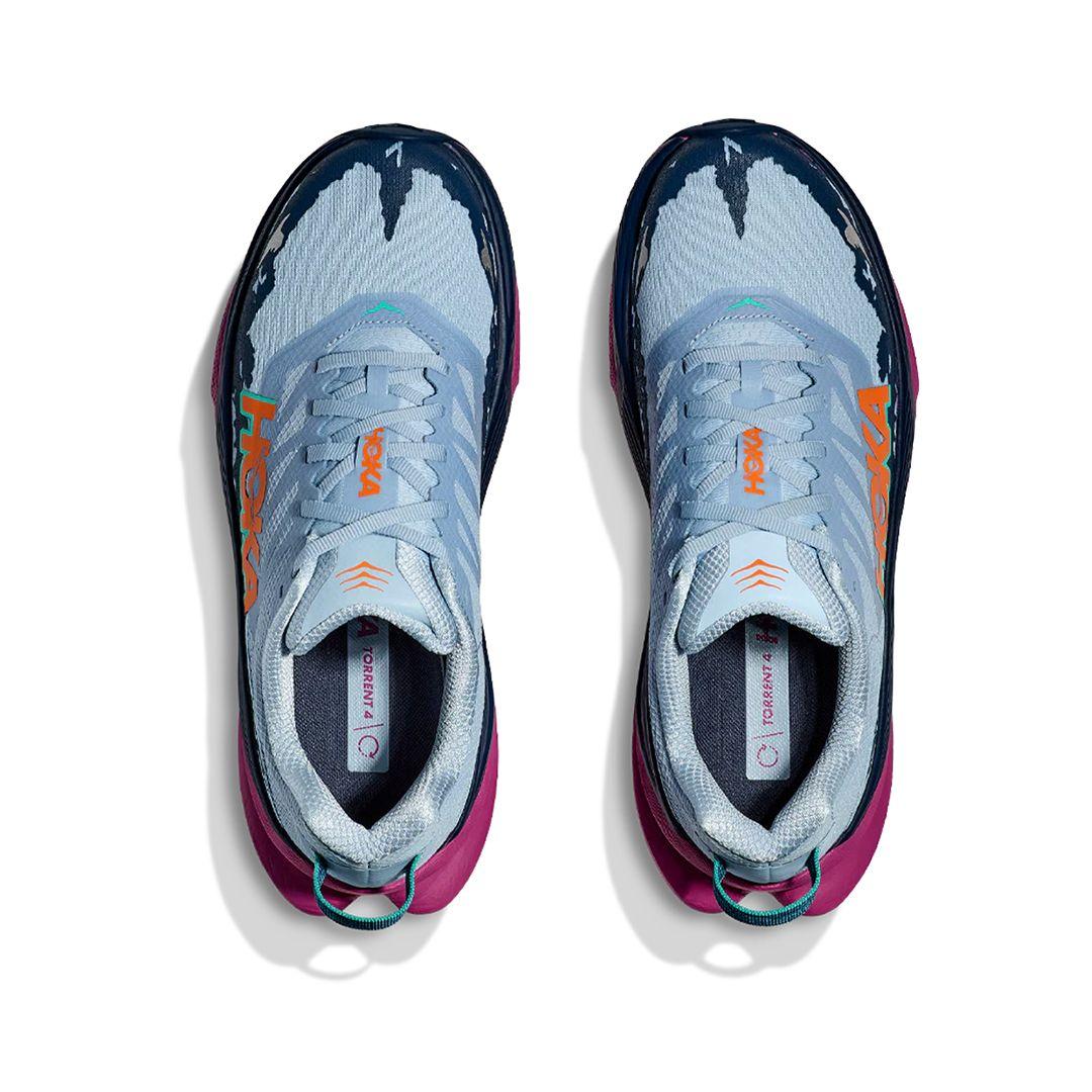 Zapatillas Hoka Torrent 4 Mujer Blue/Pink-1
