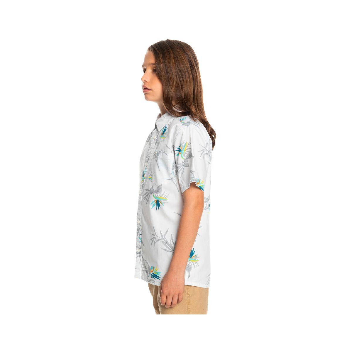 Camisa Niño  Quiksilver Offline Stretch (8 - 16 años) Blanco-1