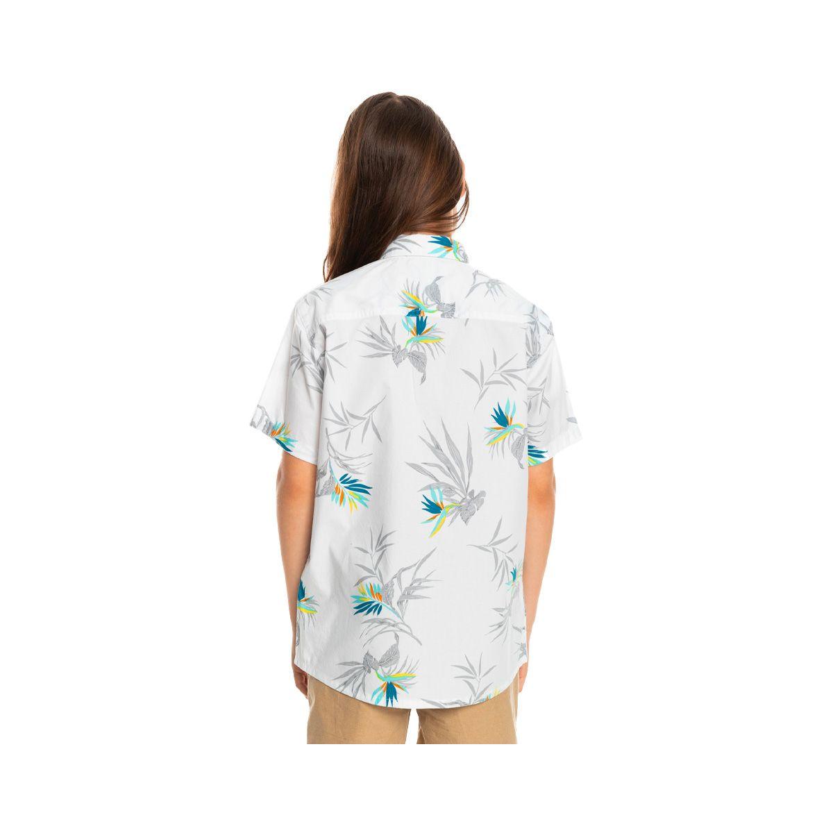 Camisa Niño  Quiksilver Offline Stretch (8 - 16 años) Blanco-2