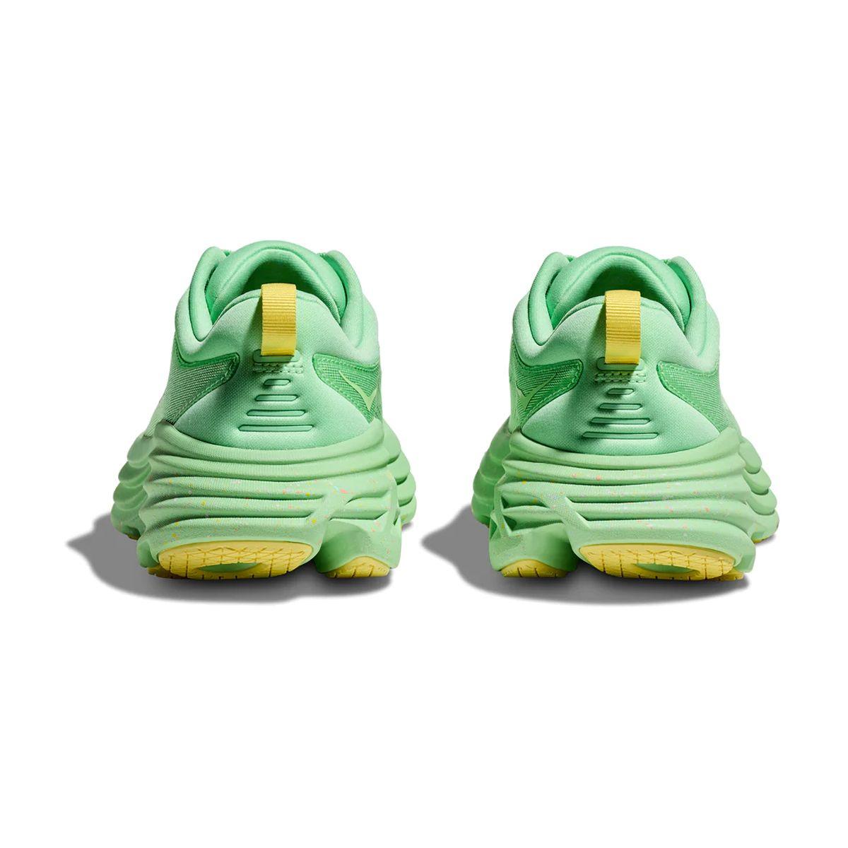 Zapatilla Hoka Bondi 8 Hombre Lime Glow/Lemonade-4