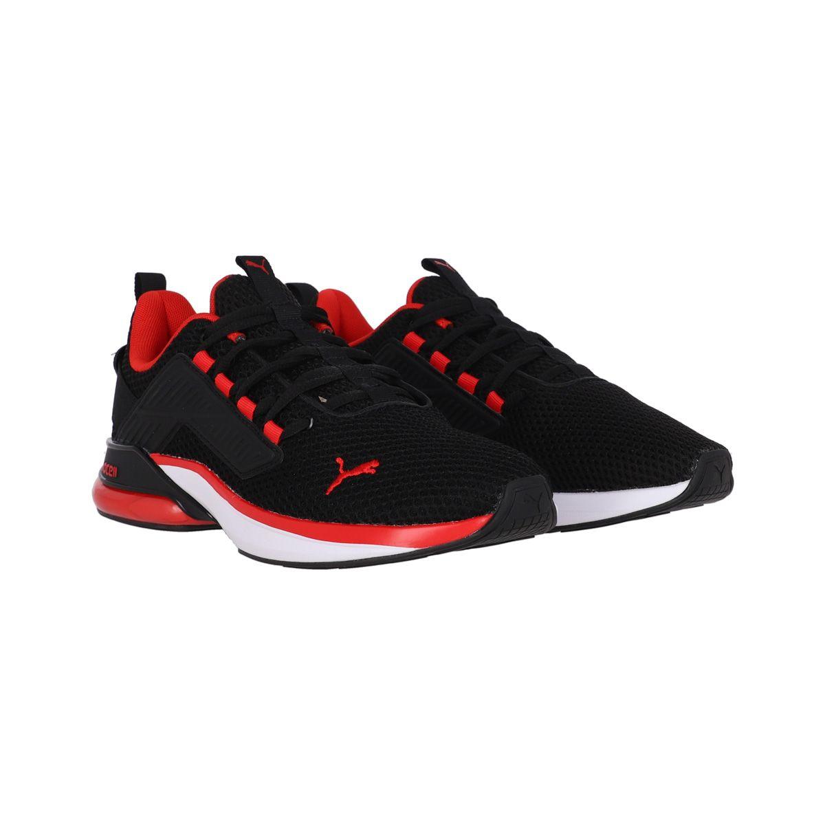 Zapatilla Puma Cell Rapid Hombre Black/For All Time Red-2