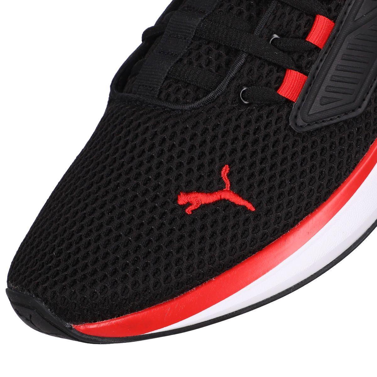 Zapatilla Puma Cell Rapid Hombre Black/For All Time Red-5