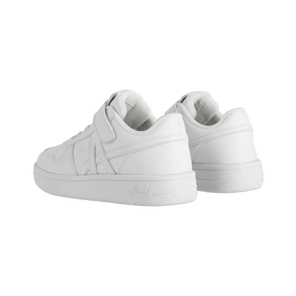 Zapatillas Urbanas Niños Alphabet Tretform Blancas-3