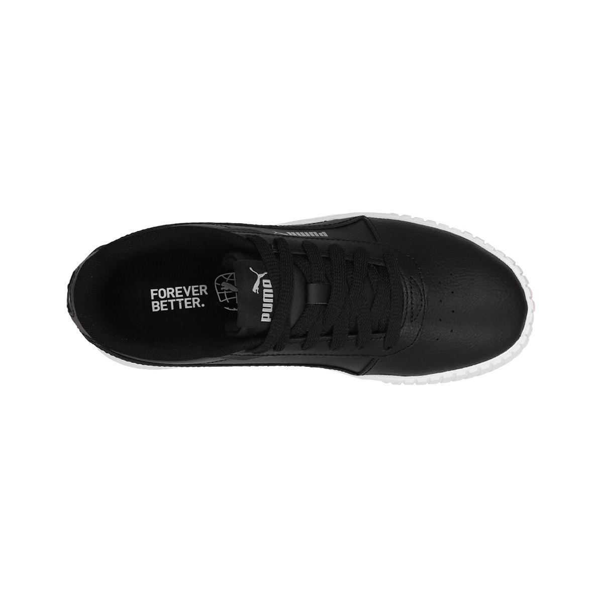 Zapatilla Puma Carina 2.0 Mujer Black/Silver-4