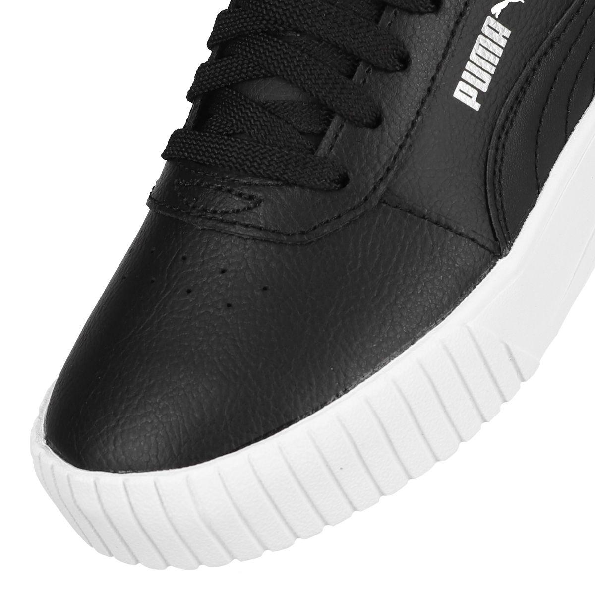 Zapatilla Puma Carina 2.0 Mujer Black/Silver-5