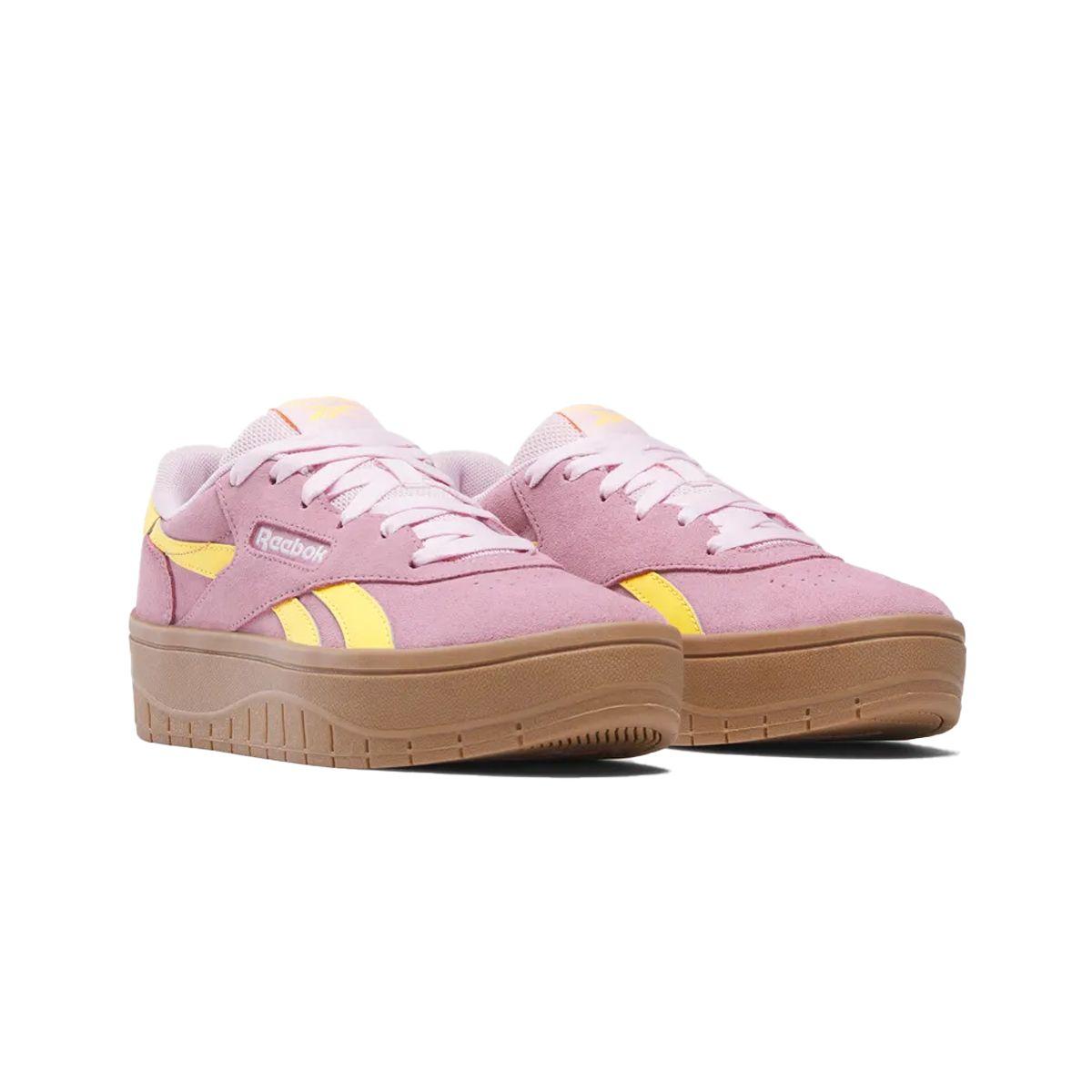 Zapatillas Mujer Court Advance Surge Reebok Rosadas-2