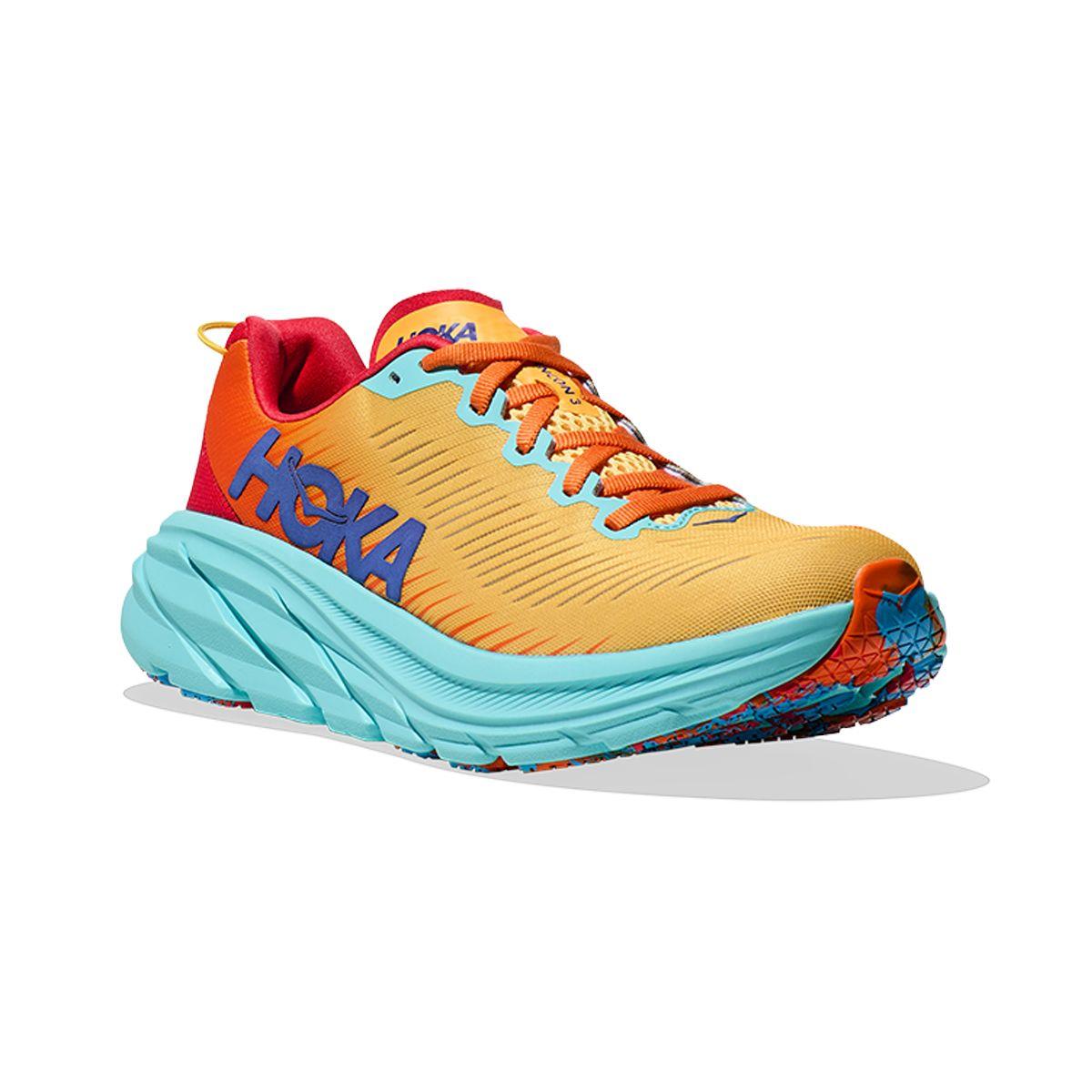 Zapatilla Hoka Rincon 3 Hombre Orange/Blue-4