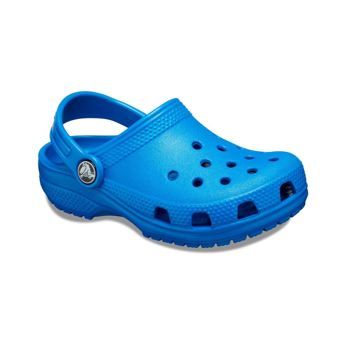 Zueco Crocs Classic T Niños Brigth Cobalt-0