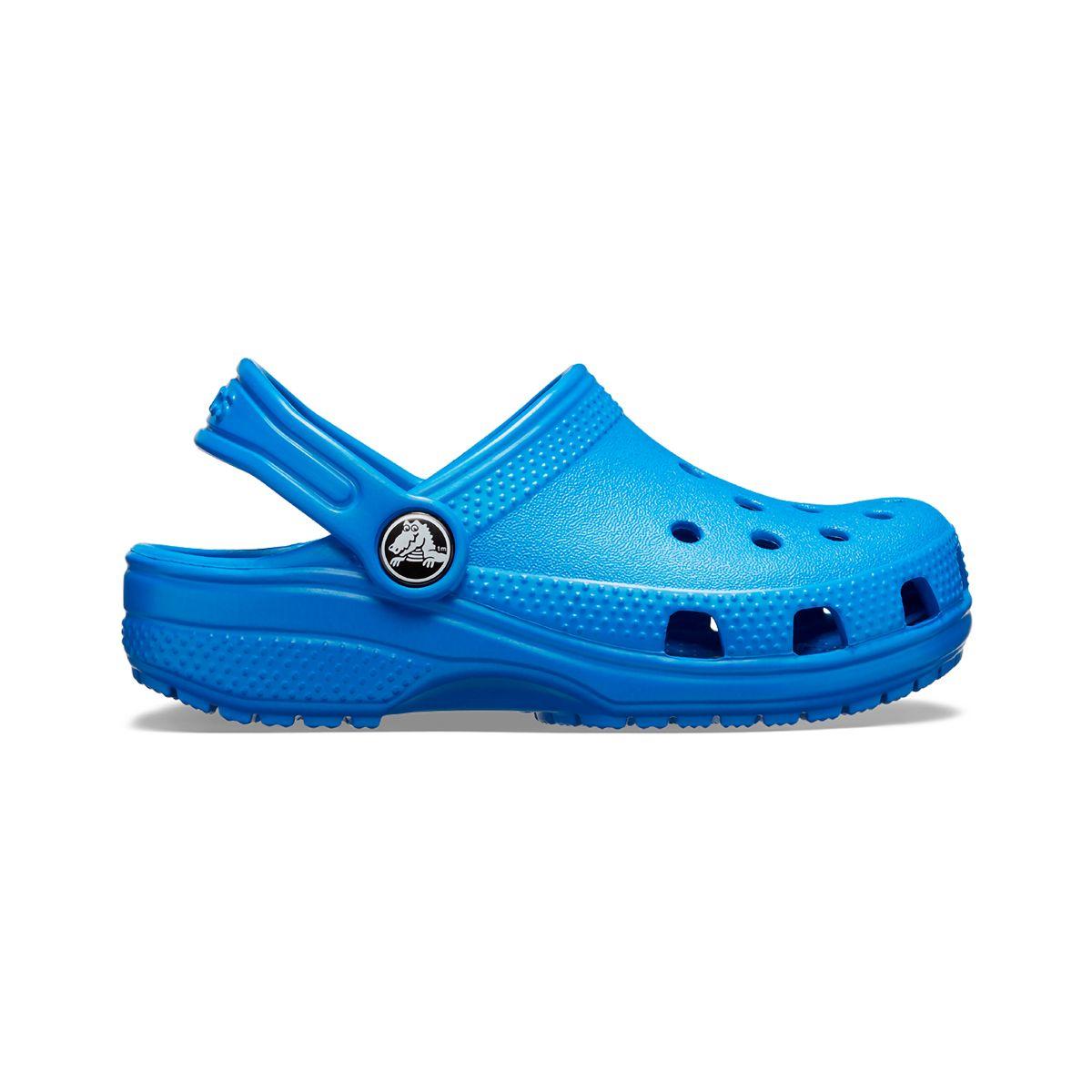 Zueco Crocs Classic T Niños Brigth Cobalt-1
