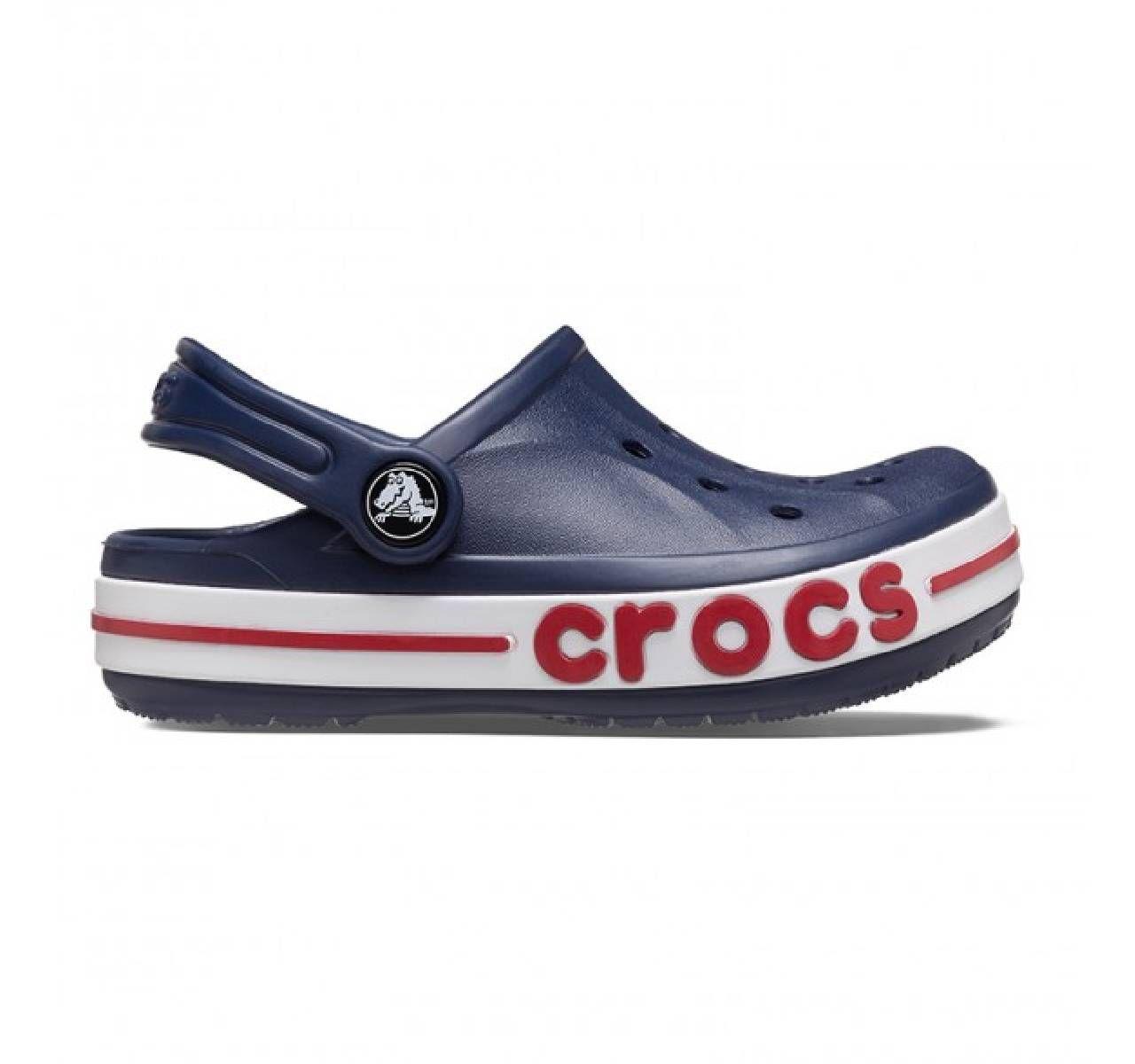 Zueco  Crocs Bayaband Niño Azul-0