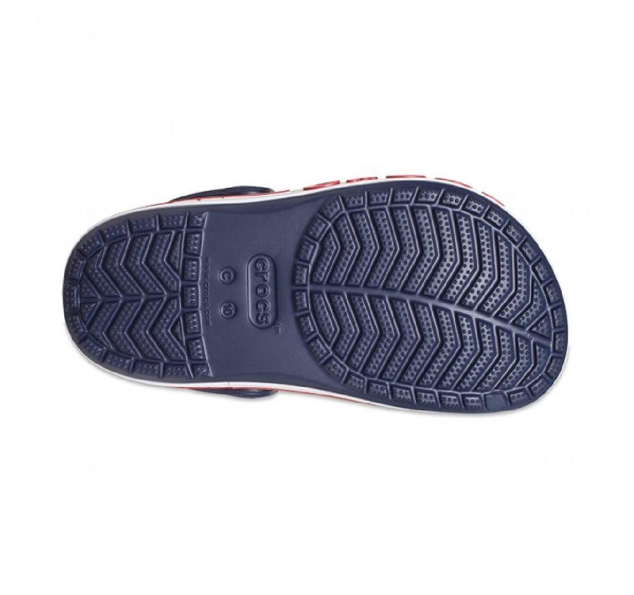 Zueco  Crocs Bayaband Niño Azul-4