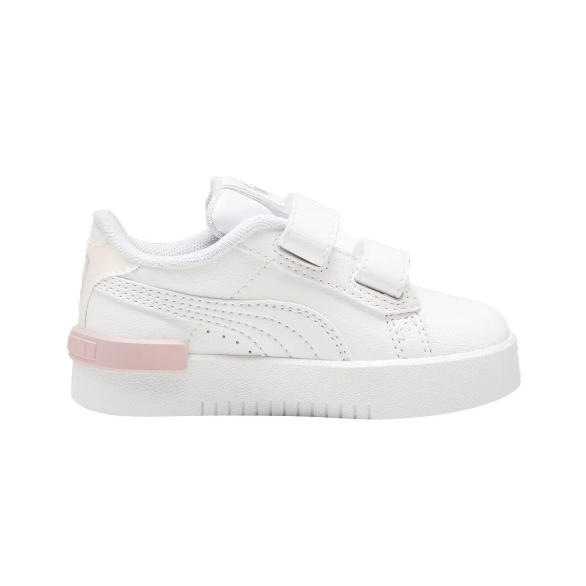Zapatillas Urbanas Puma Jada Holo 2.0 V Baby Blancas/Rosadas-1