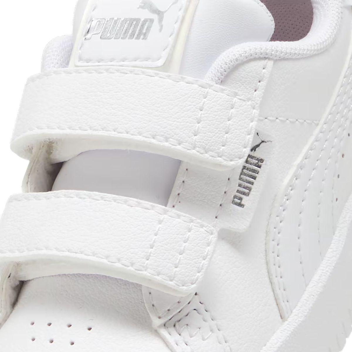 Zapatillas Urbanas Puma Jada Holo 2.0 V Baby Blancas/Rosadas-5