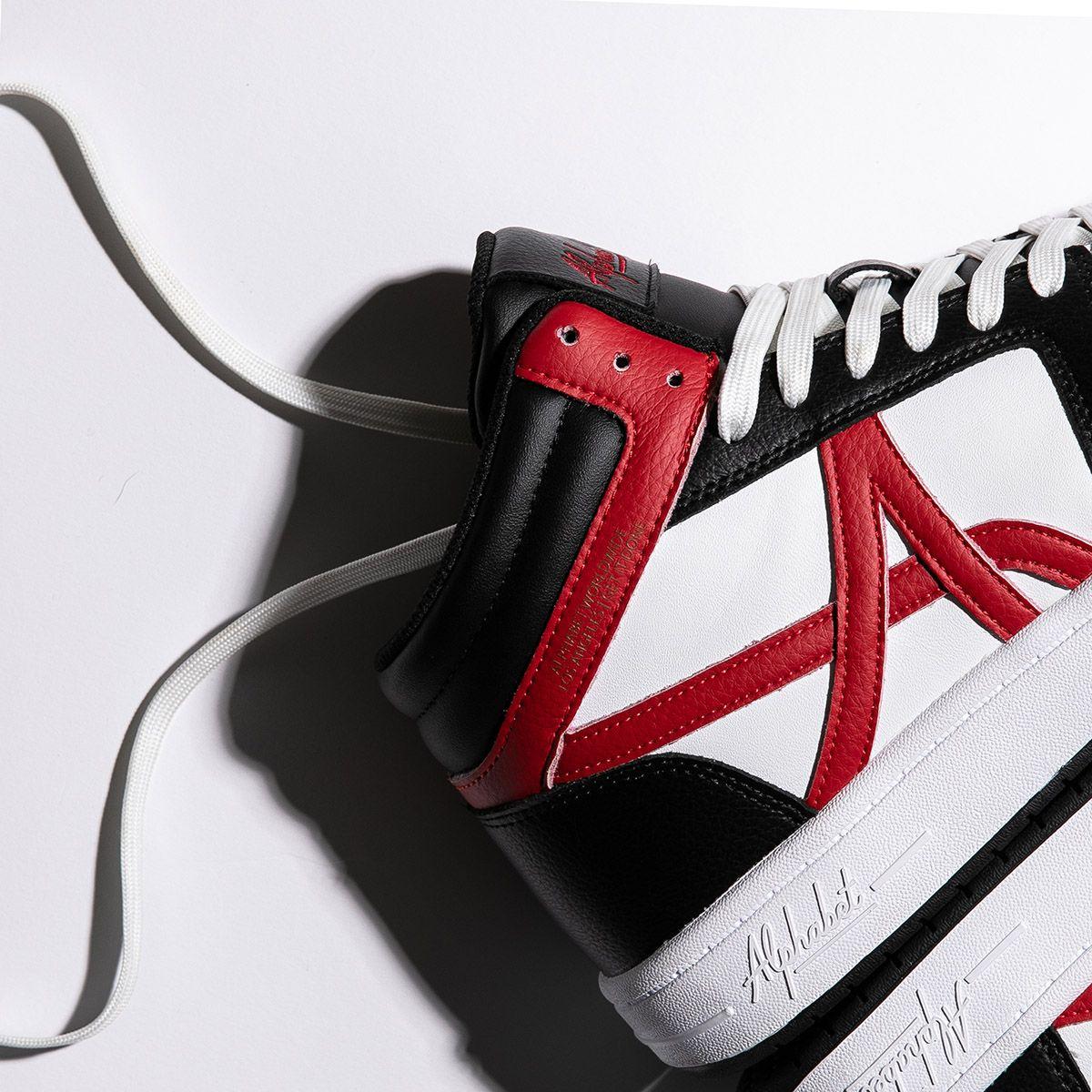 Zapatillas ALPHABET Rojo Hombre Retro Fit High 698-3