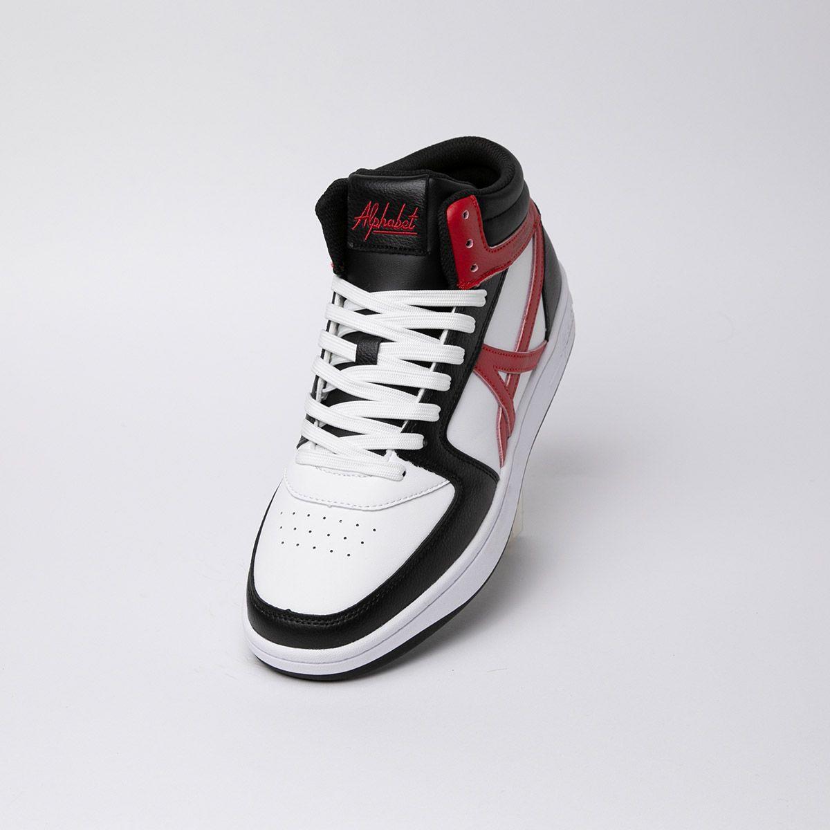 Zapatillas ALPHABET Rojo Hombre Retro Fit High 698-4