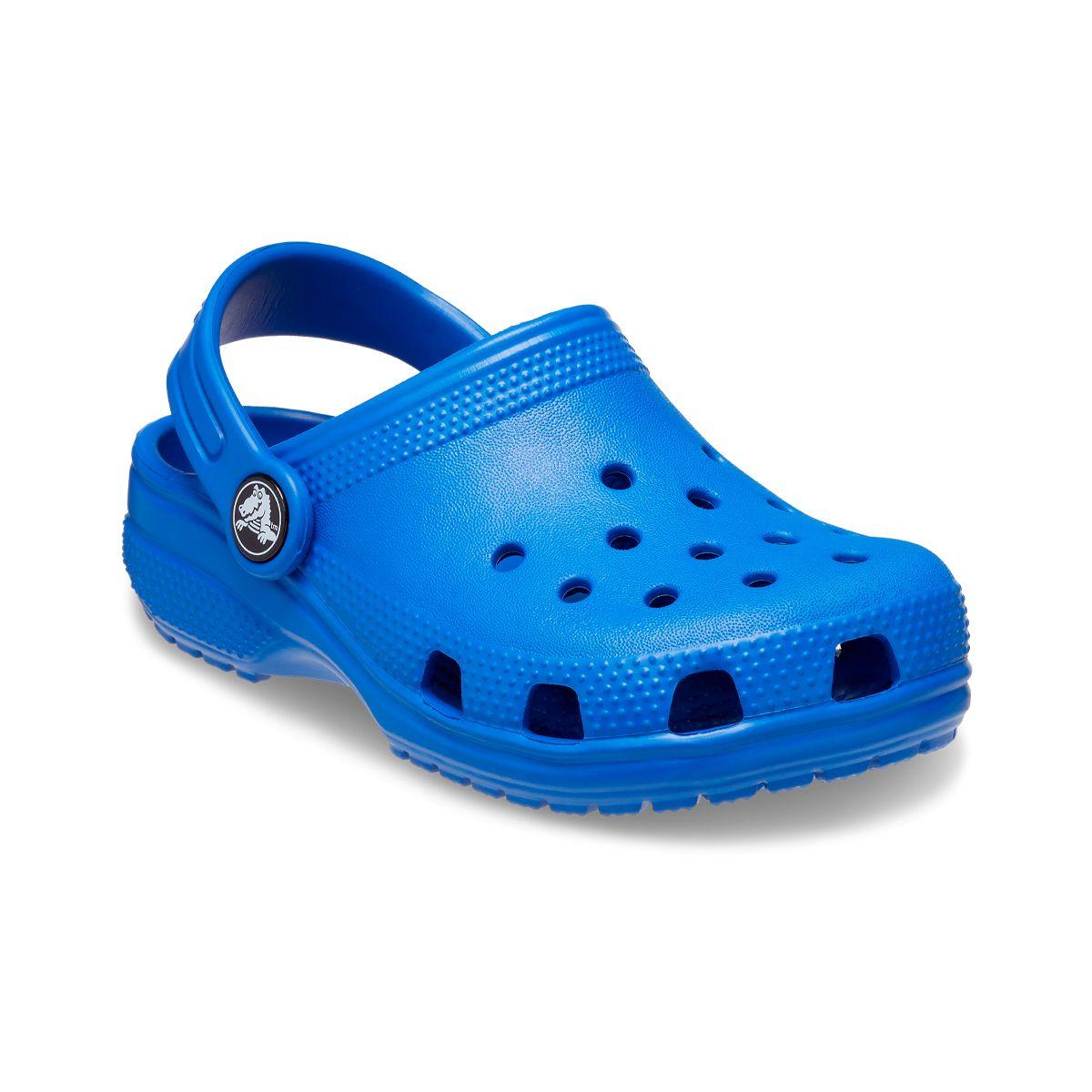 Zueco Crocs Classic Niños TD Blue Bolt-0