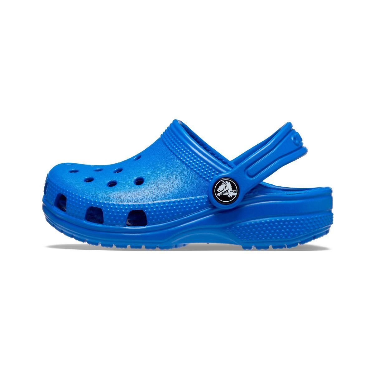 Zueco Crocs Classic Niños TD Blue Bolt-2