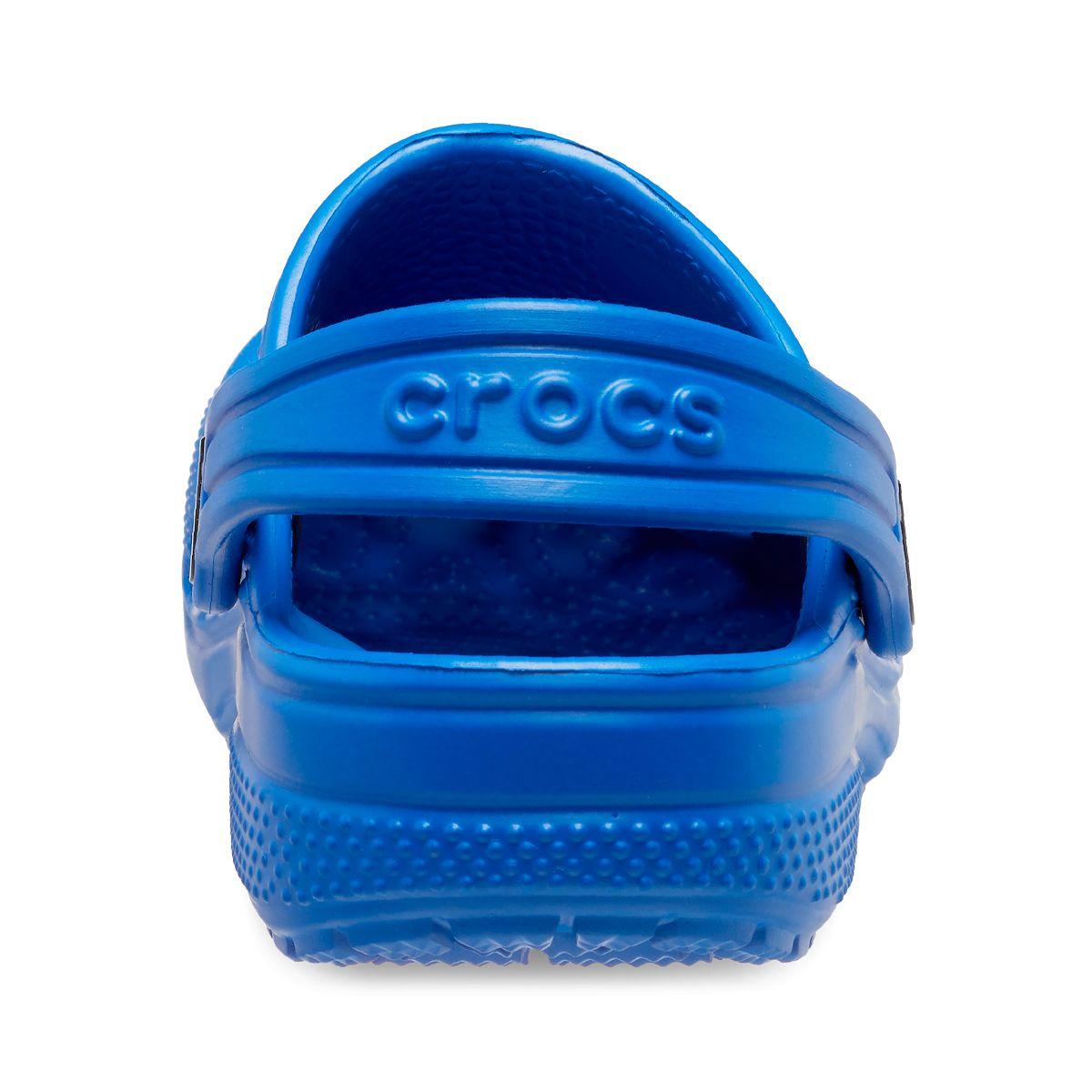 Zueco Crocs Classic Niños TD Blue Bolt-4