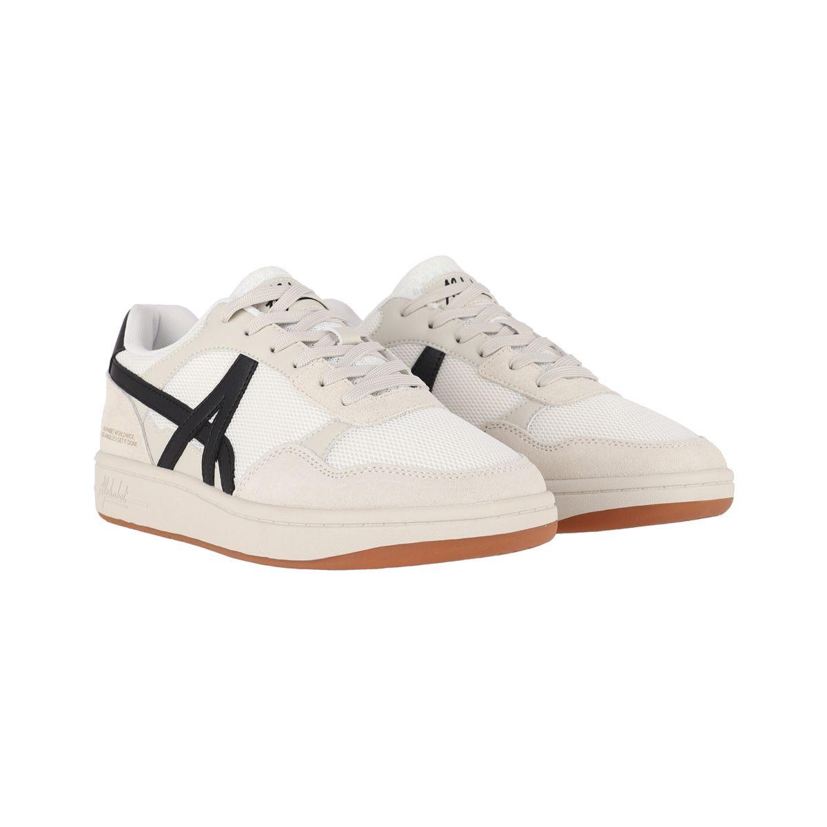 Zapatillas Hombre Dual Fit 220 Alphabet Cremas/Blancas/Negra-2