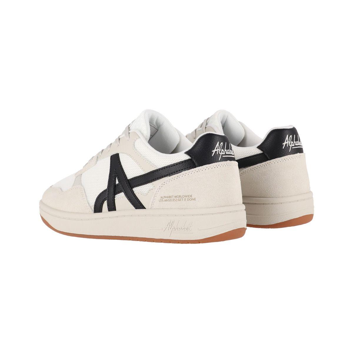 Zapatillas Hombre Dual Fit 220 Alphabet Cremas/Blancas/Negra-3