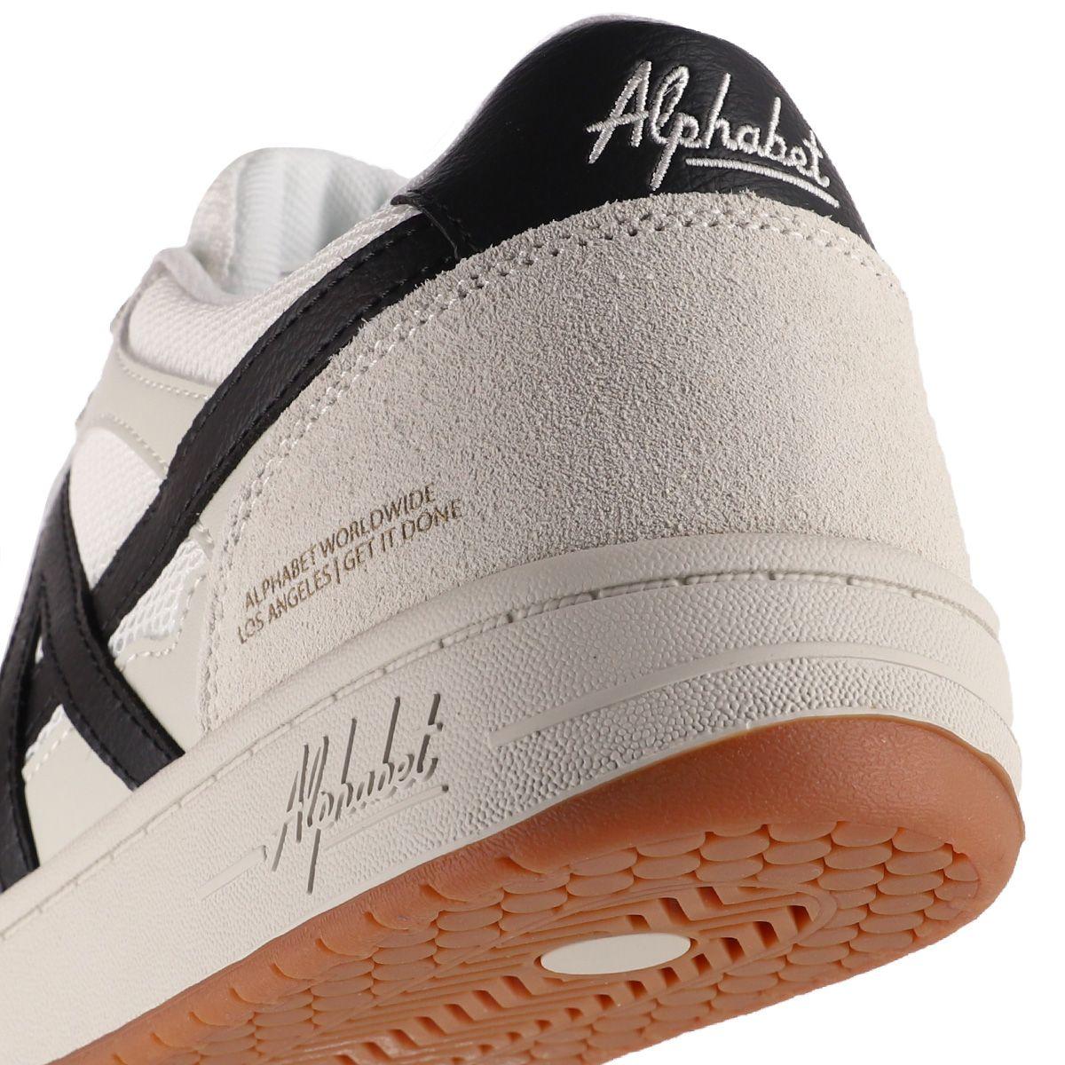 Zapatillas Hombre Dual Fit 220 Alphabet Cremas/Blancas/Negra-5