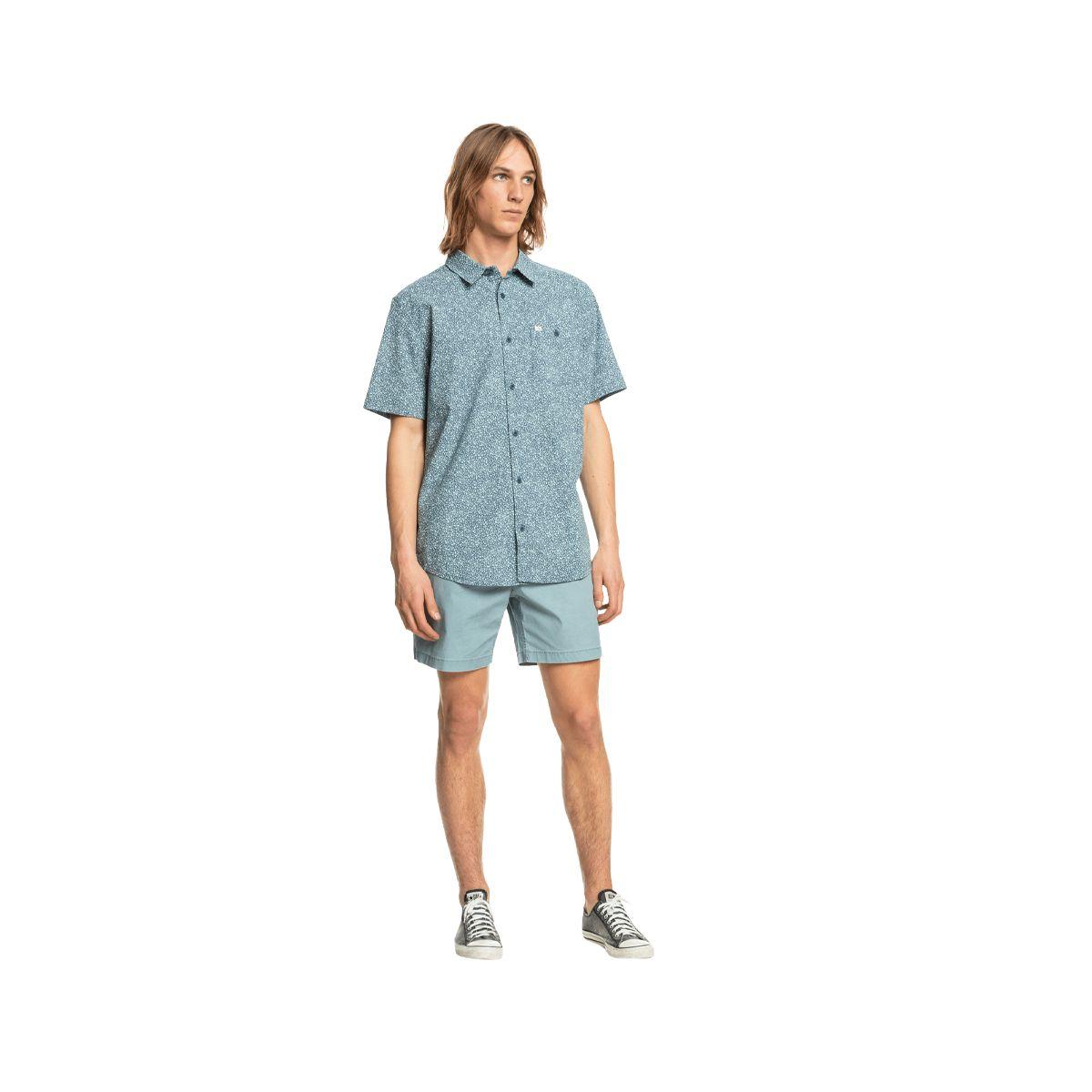 Camisa Quiksilver Mini Trip Hombre Light Blue-3