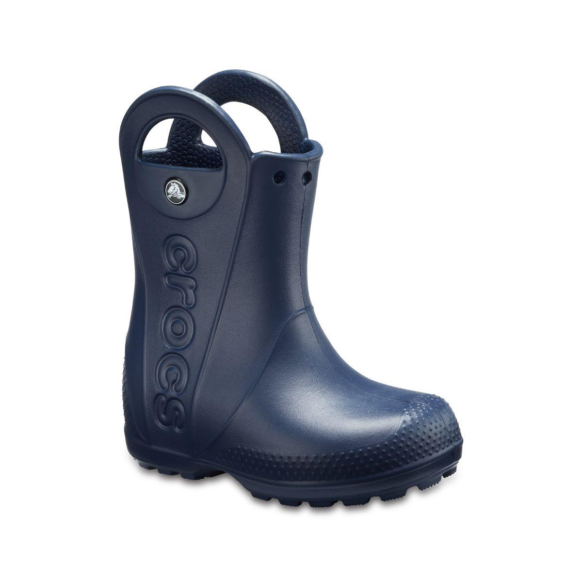 Bota Crocs Handle It Rain Niño Navy-0