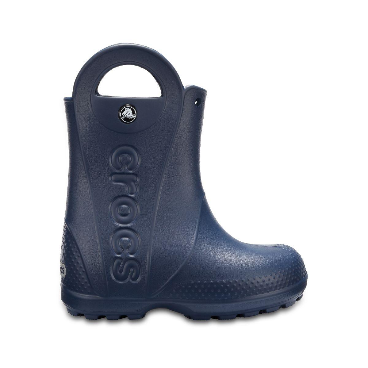 Bota Crocs Handle It Rain Niño Navy-1