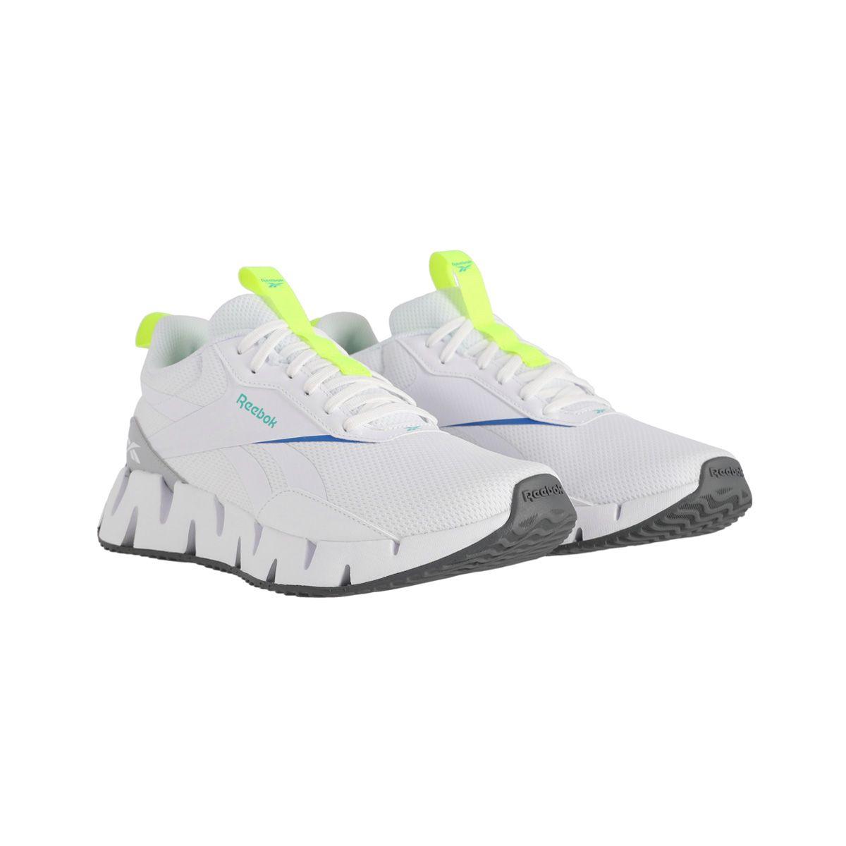 Zapatilla Reebok Zig Dynamica Str Unisex  Blancas/Grises-2