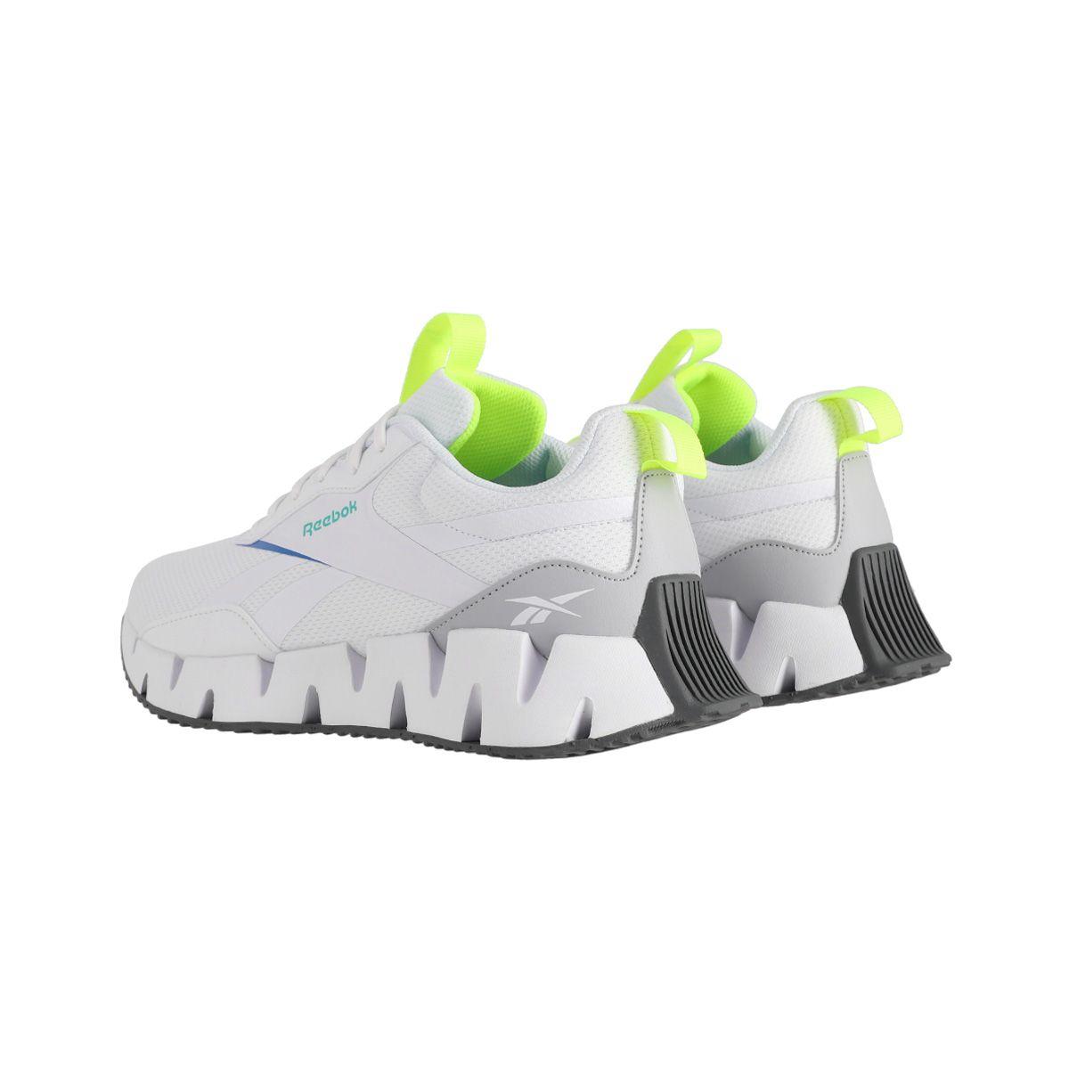 Zapatilla Reebok Zig Dynamica Str Unisex  Blancas/Grises-3