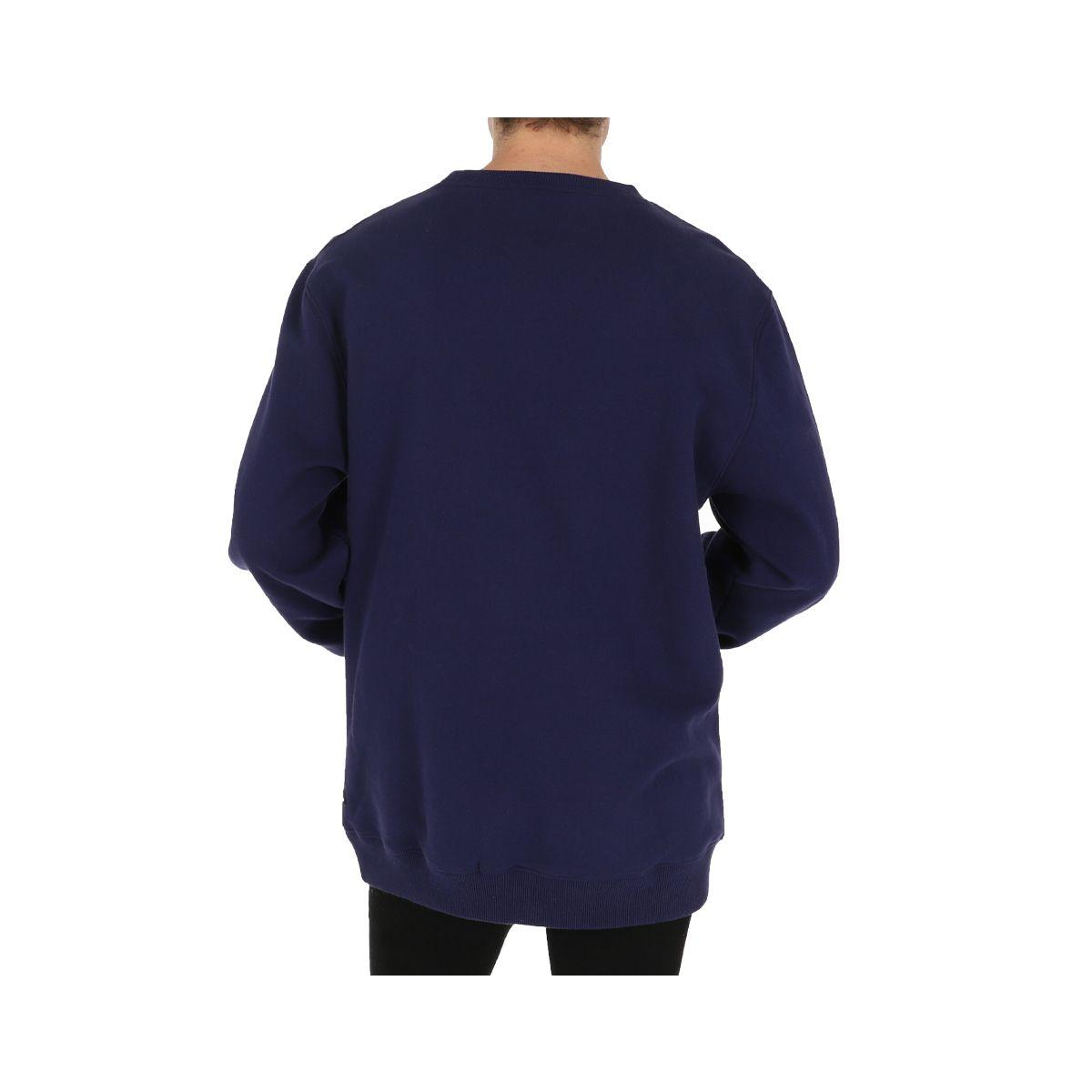 Polerón Quiksilver Big Logo Crew Neck Hombre Azul Marino-2