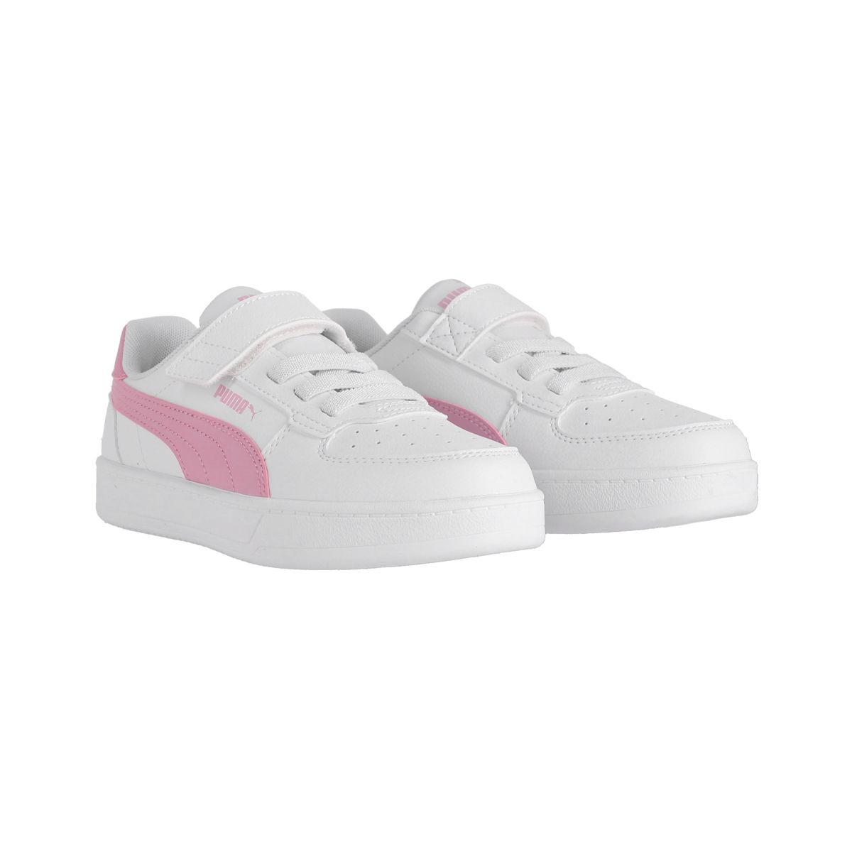 Zapatilla Puma Caven 2.0 Niña Blancas/Rosadas-2