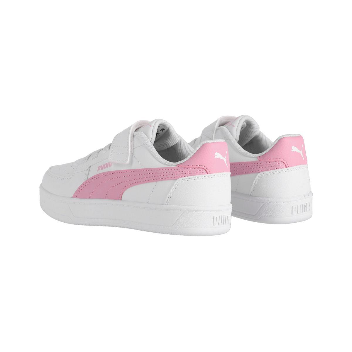 Zapatilla Puma Caven 2.0 Niña Blancas/Rosadas-3
