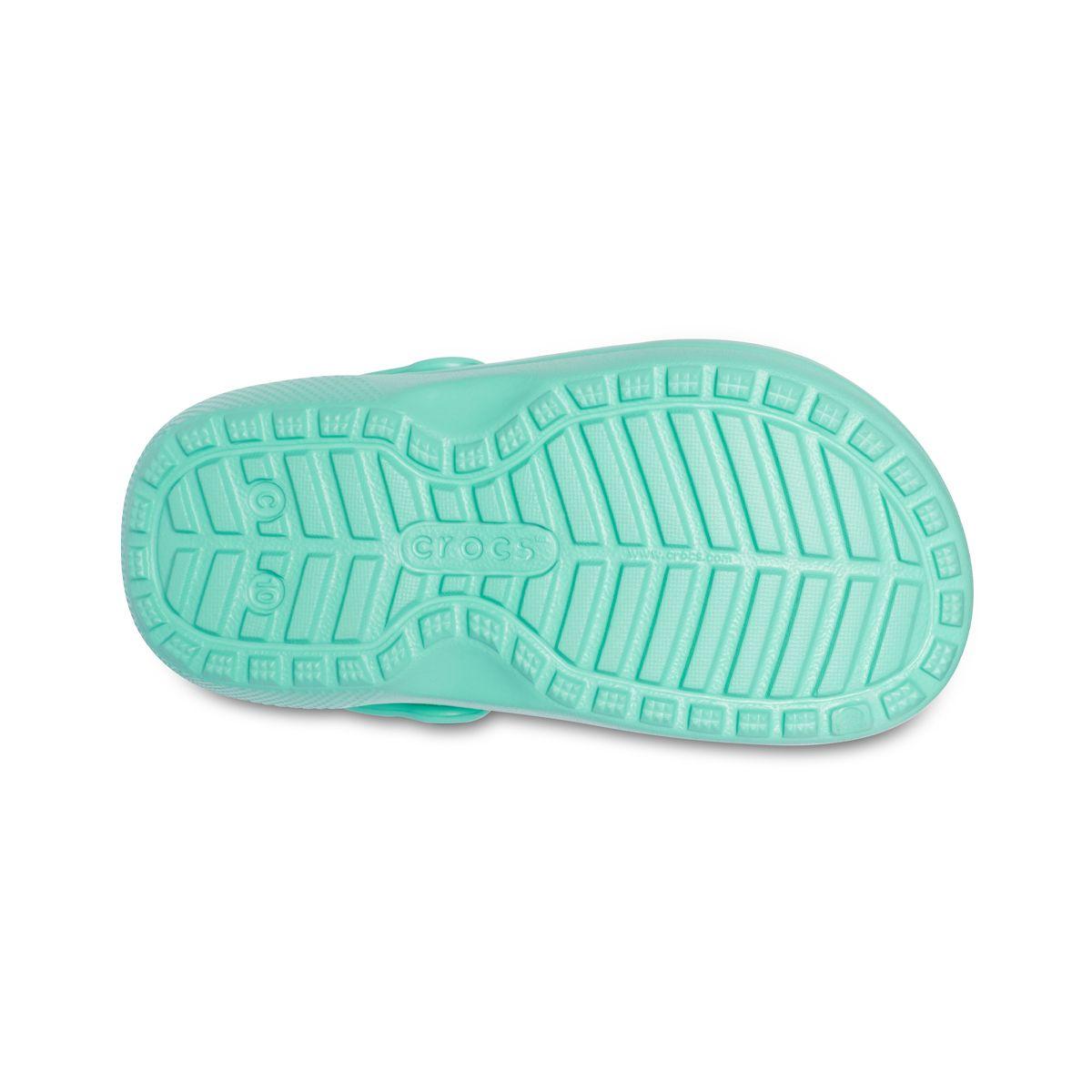 Zueco Crocs Lined Niño Pistachio-3