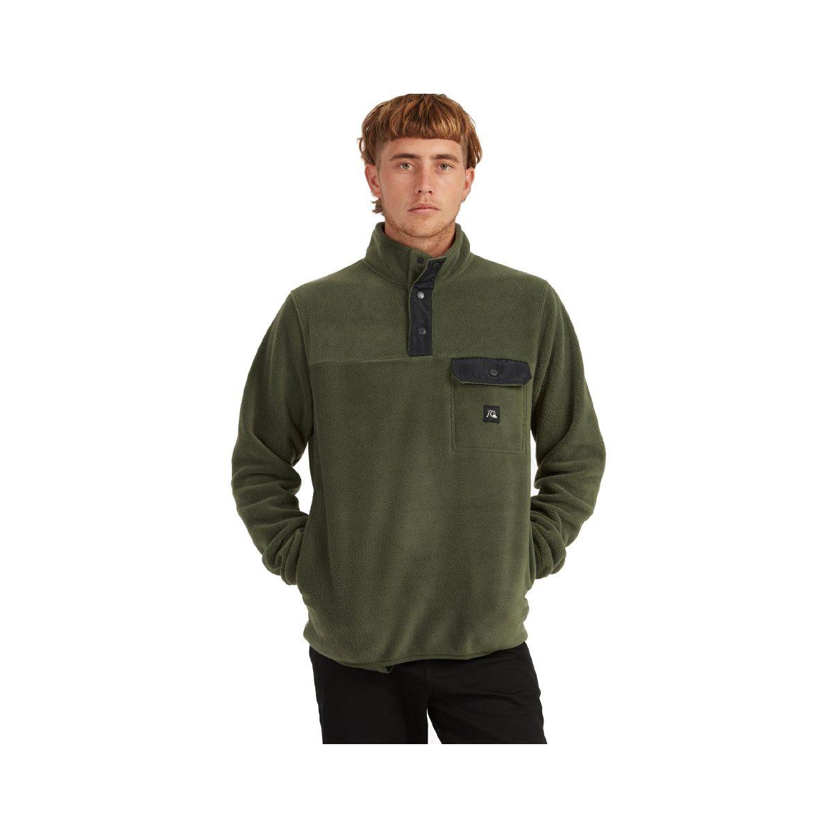 Polerón Quiksilver Thyme Hombre Verde-0