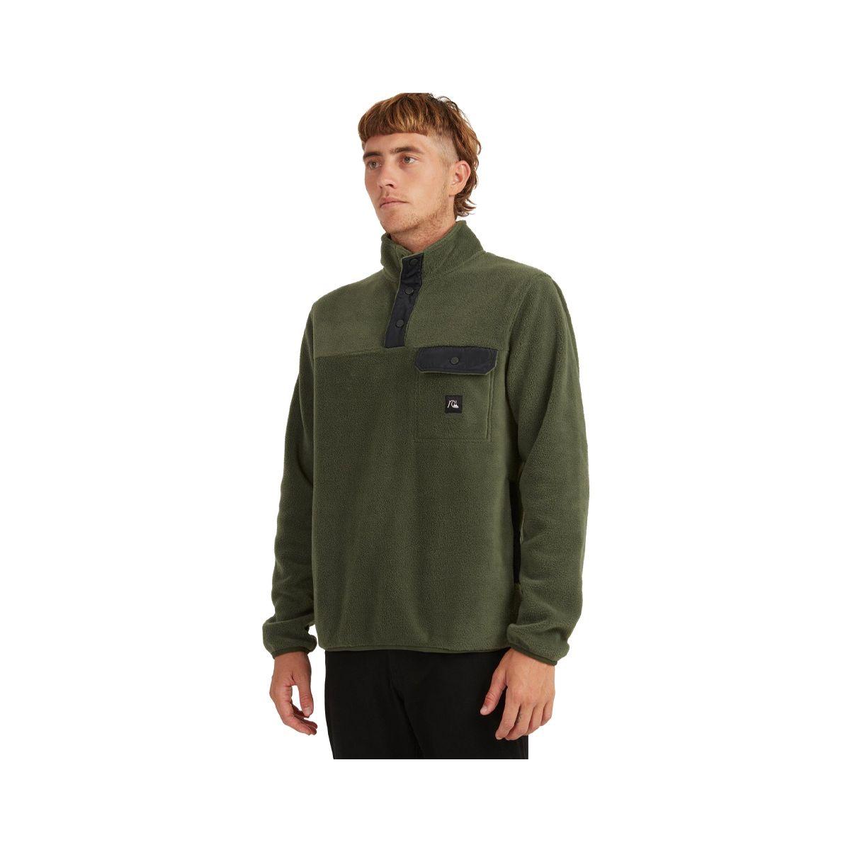 Polerón Quiksilver Thyme Hombre Verde-1