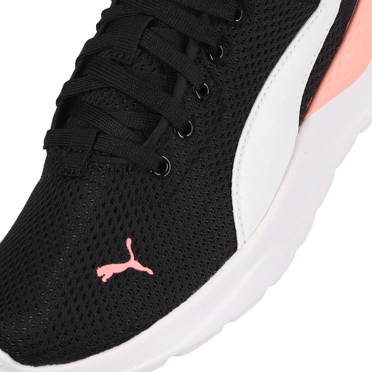 Zapatilla Puma Anzarun Lite Mujer Negro/Rosado-5