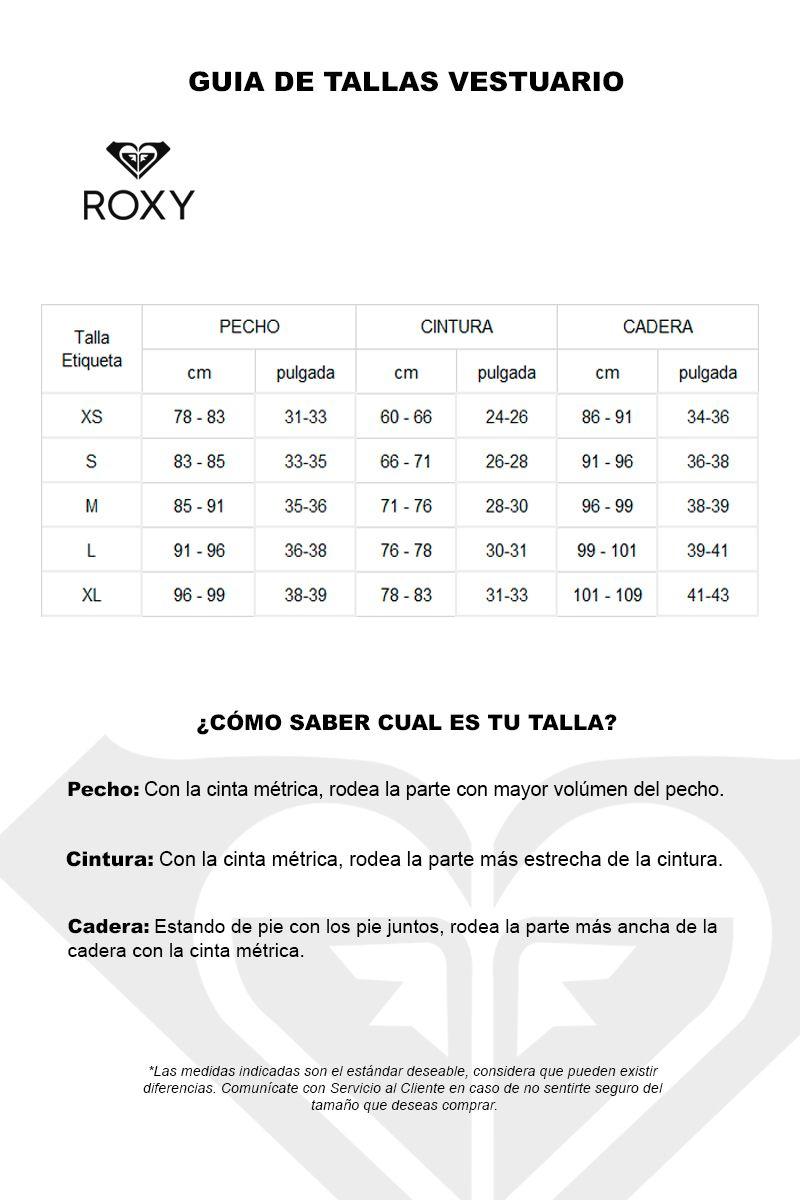 Pantalón Roxy Wild Blossom Mujer Medium Blue-4