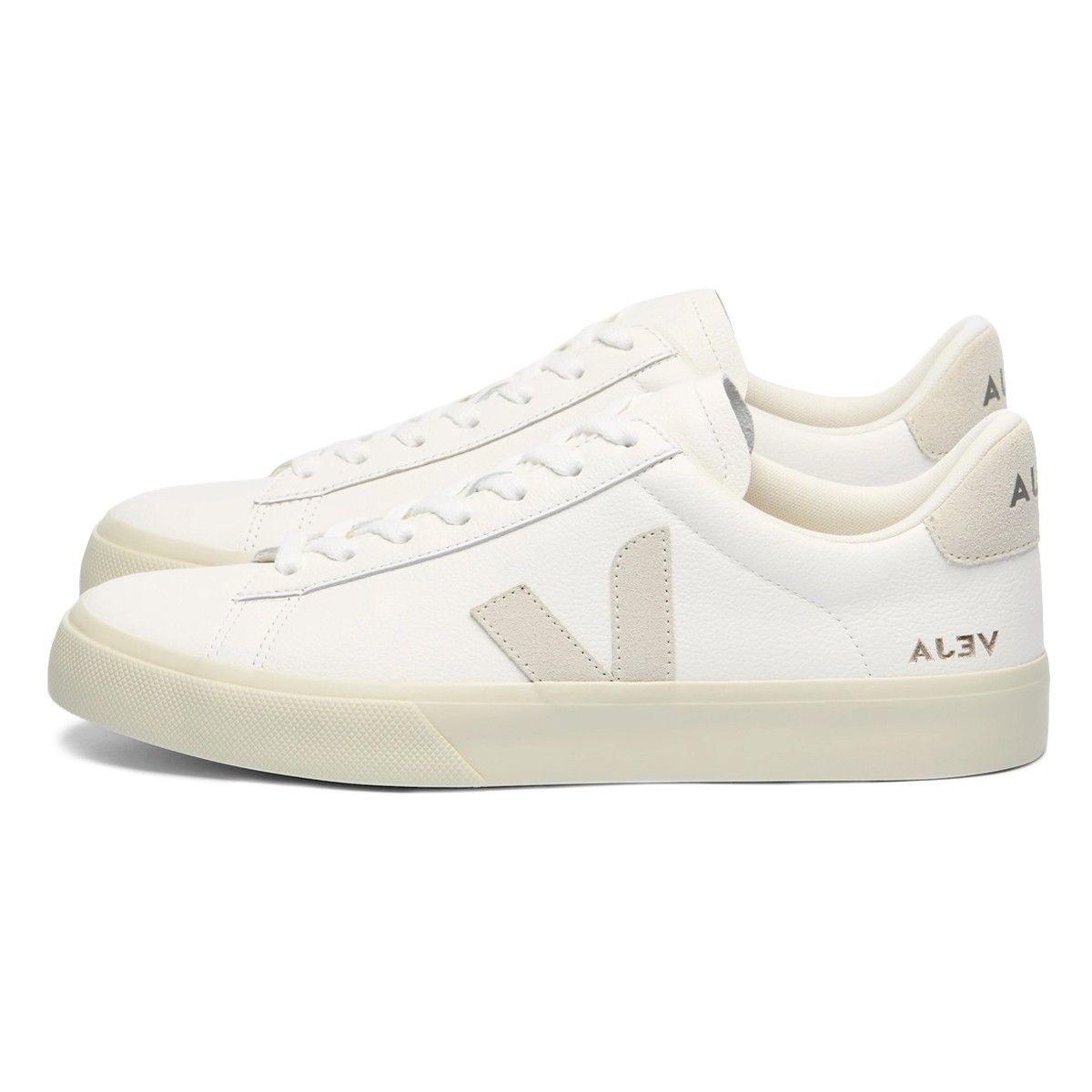 Zapatillas Mujer Veja Campo Leather Blanco-0