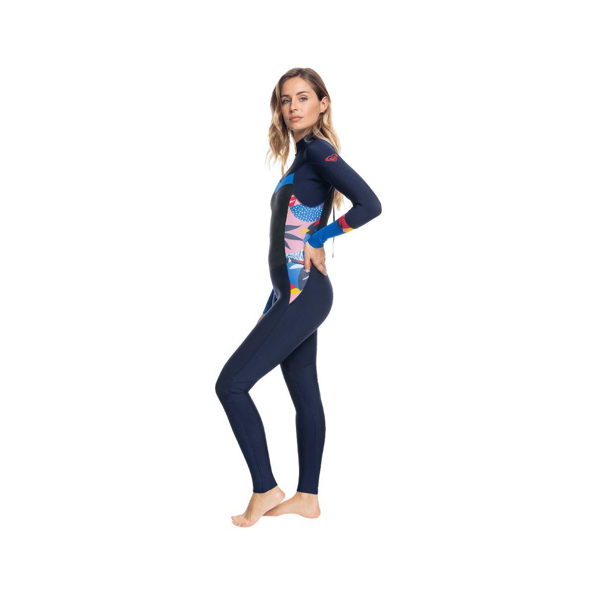 Traje de Neopreno Roxy Syncro 4/3mm Mujer Navy/Blue-1