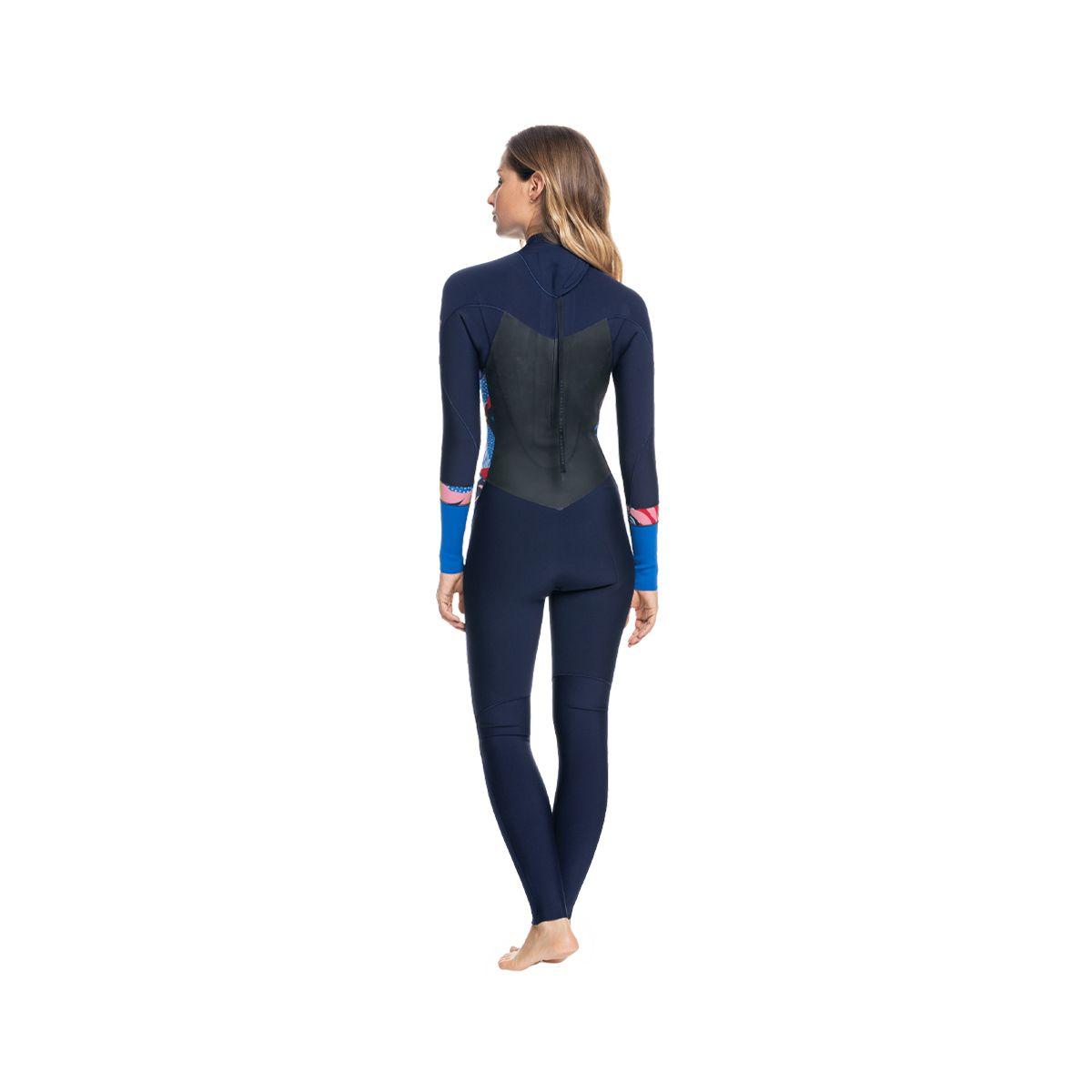 Traje de Neopreno Roxy Syncro 4/3mm Mujer Navy/Blue-2