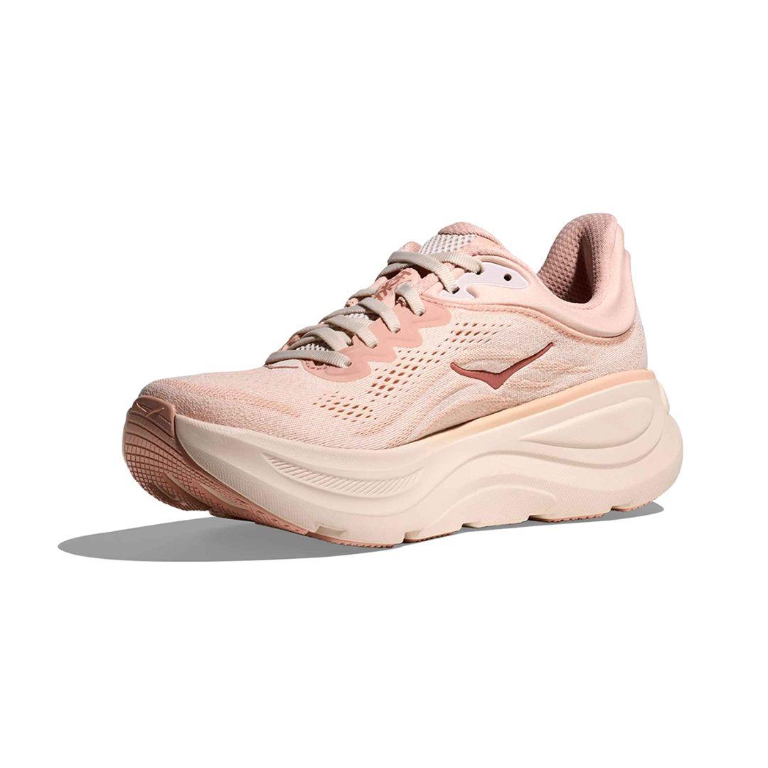 Zapatillas Hoka Bondi 9 Mujer Latte/Rose Cream-2