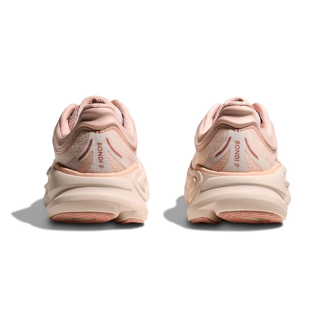 Zapatillas Hoka Bondi 9 Mujer Latte/Rose Cream-4
